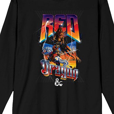 Men's Dungeons & Dragons Red Dragon Long Sleeve Tee