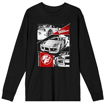 Men's The Fast And The Furious Race For It Long Sleeve Tee