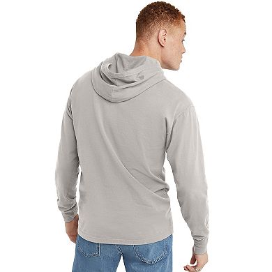 Men's Hanes Originals Garment Dyed Jersey Pullover Hoodie