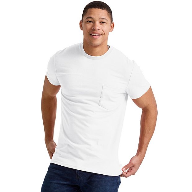 Hanes pocket tees sale