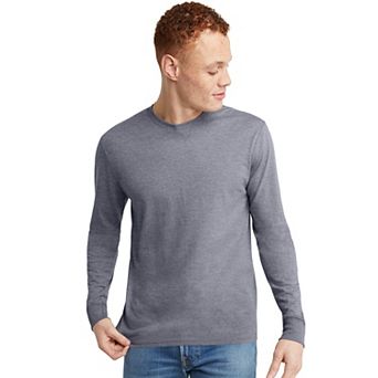 Men's Hanes Originals Long Sleeve Tri-Blend Tee