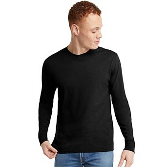 Men's Hanes Originals Long Sleeve Tri-Blend Tee