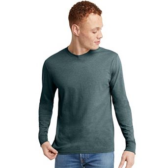Men's Hanes Originals Long Sleeve Tri-Blend Tee