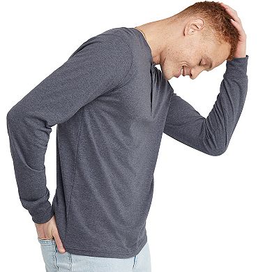 Men's Hanes Originals Tri-Blend Henley