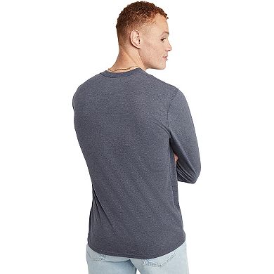 Men's Hanes Originals Tri-Blend Henley