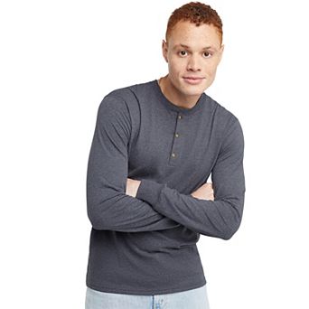 Men's Hanes Originals Tri-Blend Henley