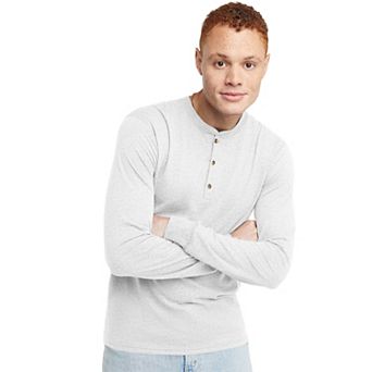 Men's Hanes Originals Tri-Blend Henley