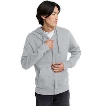 Men's Hanes® Originals Fleece Full-Zip Hoodie