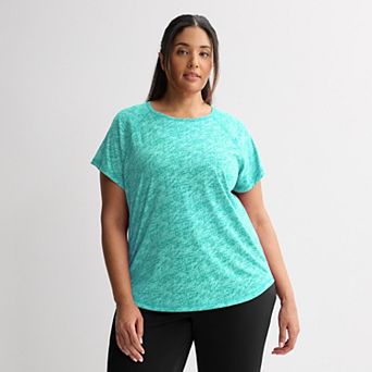 Plus Size Tek Gear® Essential Core Raglan Tee
