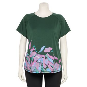 Plus Size Tek Gear® Essential Core Raglan Tee