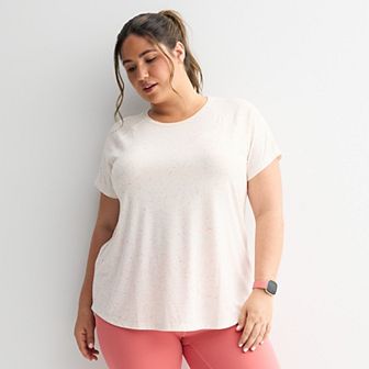 Plus Size Tek Gear® Essential Core Raglan Tee