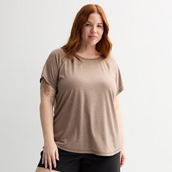 Plus Size Tek Gear® Essential Core Raglan Tee