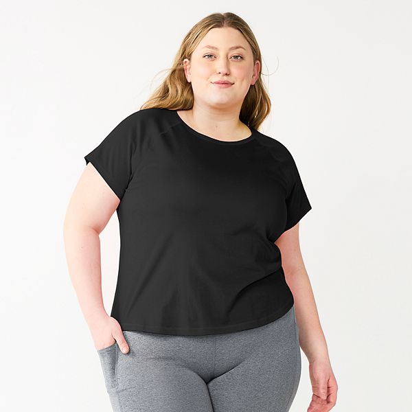 Plus Size Tek Gear® Core Raglan Tee