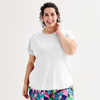Plus Size Tek Gear® Essential Core Raglan Tee