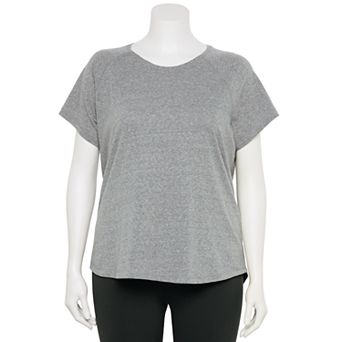 Plus Size Tek Gear® Essential Core Raglan Tee