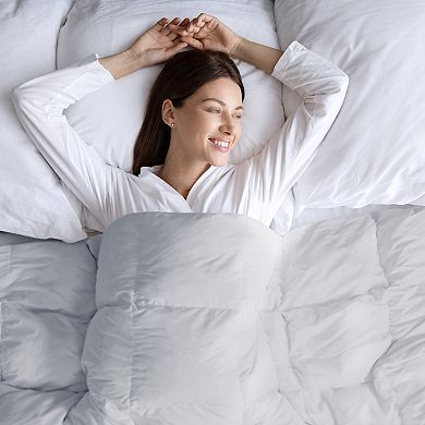 Sleep Philosophy Heavy Warmth Goose Feather & Down Oversize Comforter