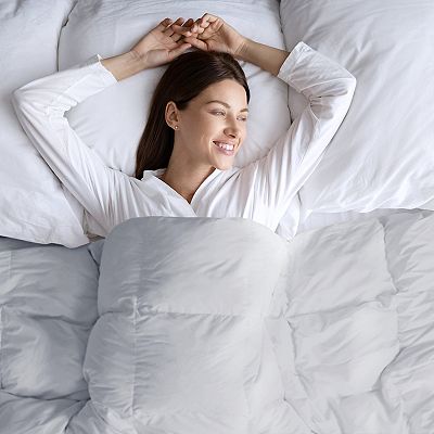 Heavy feather duvet sale