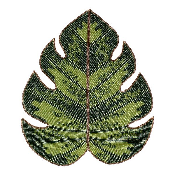 Celebrate Together™ Summer Beaded Palm Leaf Placemat