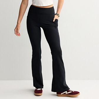 Juniors' SO® Sporty Yoga Flare Leggings