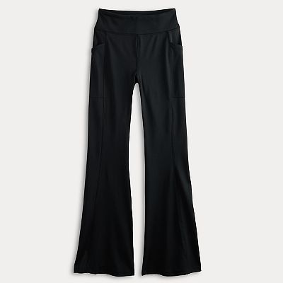 Juniors' SO® Sporty Yoga Flare Leggings