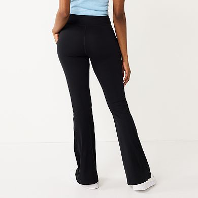 Juniors' SO® Sporty Yoga Flare Leggings