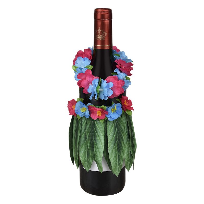 Celebrate Together Summer Hula Wine Bottle Cover, Multicolor