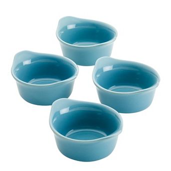 Rachael Ray Ceramics 4 pc Ramekin Dipper Cup Set