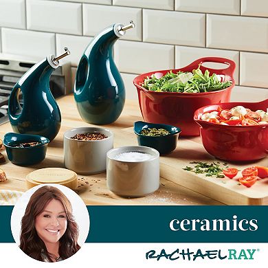 Rachael Ray 4-pc. Ceramic EVOO & Ramekin Dipper Set