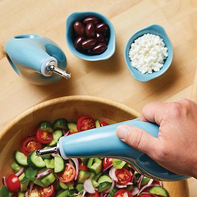 Rachael Ray 4-pc. Ceramic EVOO & Ramekin Dipper Set