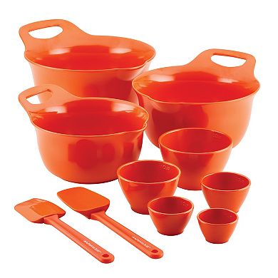 Rachael Ray Mix & Measure 10-pc. Mixing Bowl Measuring Cup & Utensil Set