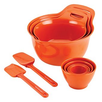 Rachael Ray Mix & Measure 10 pc Mixing Bowl Measuring Cup & Utensil Set