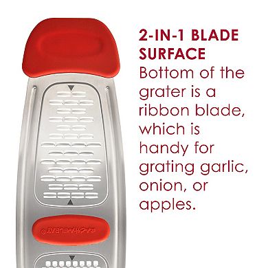 Rachael Ray Stainless Steel Multi-Grater with Silicone Holes