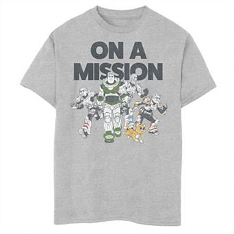 Disney / Pixar's Lightyear Boys 8-20 On A Mission Group Shot Graphic Tee