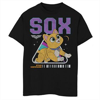 Disney / Pixar's Lightyear Boys 8-20 Sox Star Command Barcode Graphic Tee