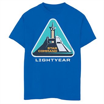Disney / Pixar's Lightyear Boys 6-20 Star Command Launch Square Graphic Tee