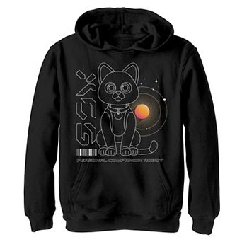 Disney / Pixar's Lightyear Boys 4-20 Personal Companion Robot Sox Barcode Sketch Graphic Hoodie