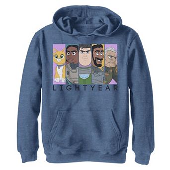 Disney / Pixar's Lightyear Boys 4-20 Group Panels Buzz Sox Graphic Hoodie