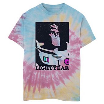 Disney / Pixar's Lightyear Boys 6-20 Buzz Lightyear Contrast Torso Tie Dye Graphic Tee