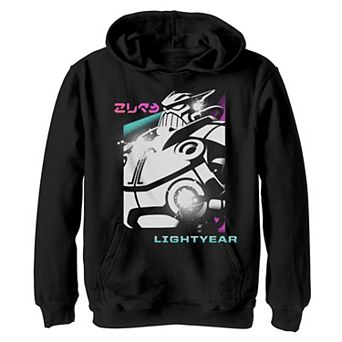Disney / Pixar's Lightyear Boys 4-20 Emperor Zurg Spray Torso Graphic Hoodie
