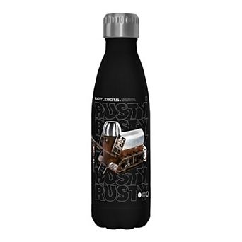 Battlebots Rusty Hero Stack Text 17-oz. Water Bottle