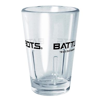Battlebots Horizontal Logo 2-oz. Tritan Glass Bottle