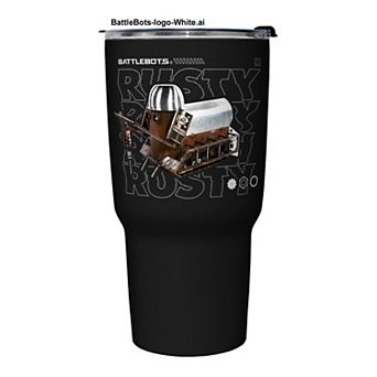 Battlebots Rusty Hero Stack Text 27-oz. Water Bottle
