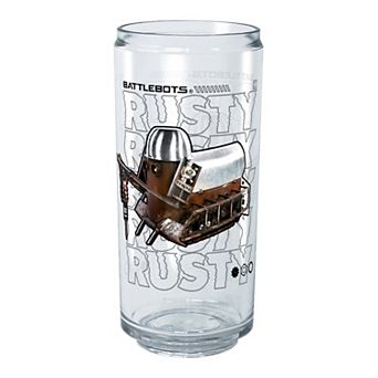 Battlebots Rusty Hero Stack Text 16-oz. Tritan Can