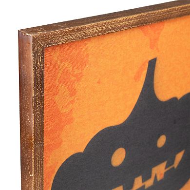 Northlight Black Jack O Lantern Silhouette Halloween Wall Decor