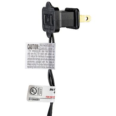 Northlight 35-Light Green Spider Icicle Halloween String Lights