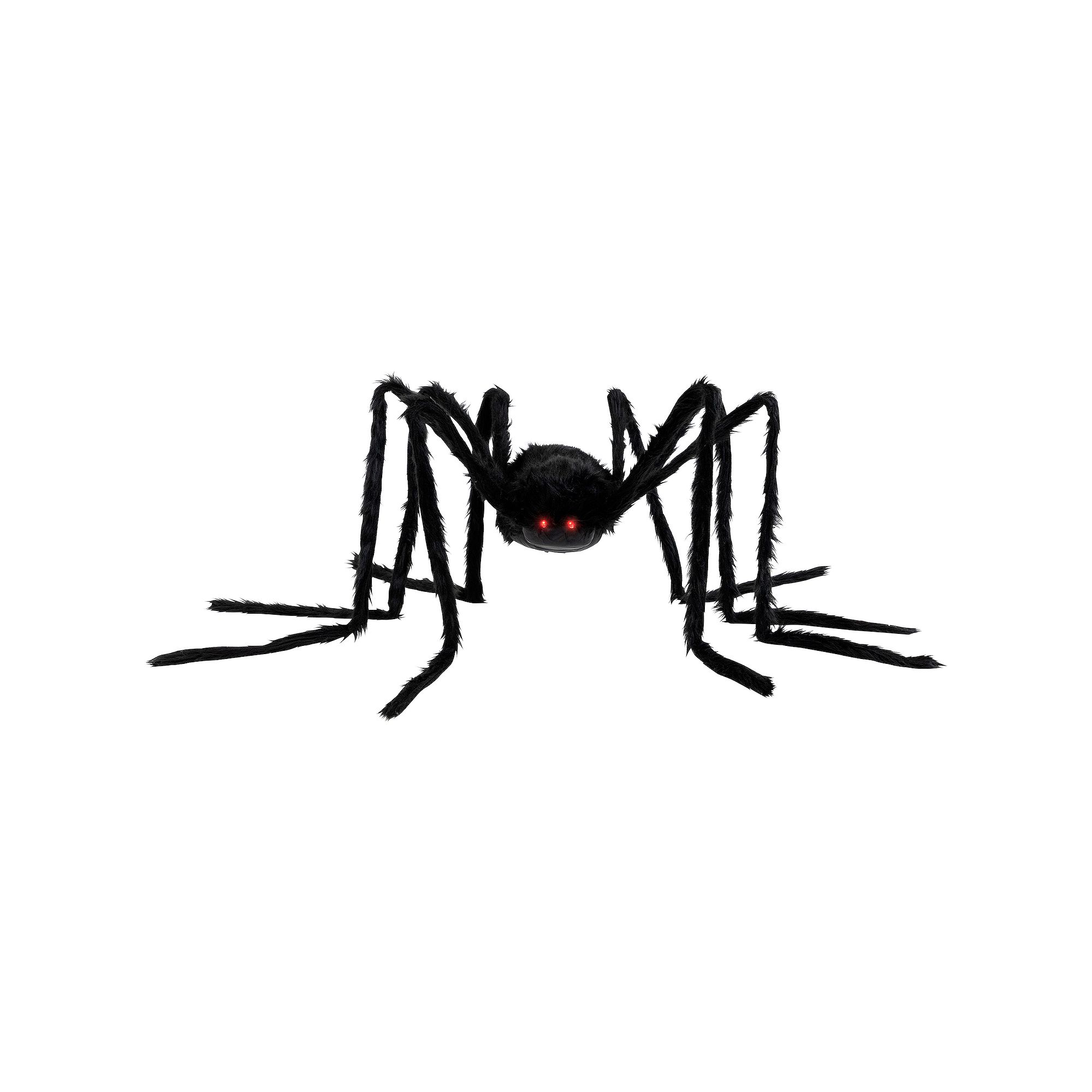 Northlight Pre-Lit Black Spider & Red Eyes Halloween Floor Decor SKU:259260 sku 259260
