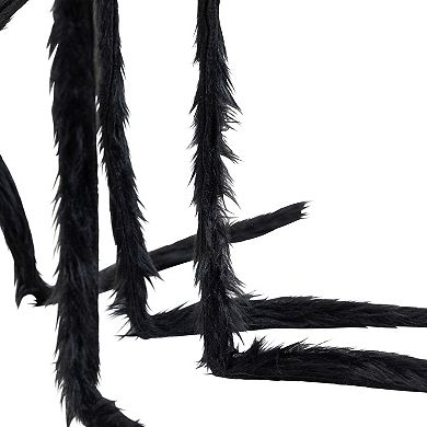 Northlight Pre-Lit Black Spider & Red Eyes Halloween Floor Decor