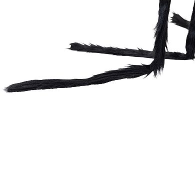 Northlight Pre-Lit Black Spider & Red Eyes Halloween Floor Decor