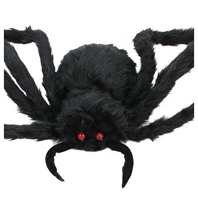 Northlight Black Spider & LED Flashing Eyes Halloween Floor Decor