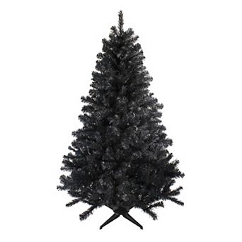 Northlight 6-ft. Black Colorado Spruce Artificial Halloween Tree